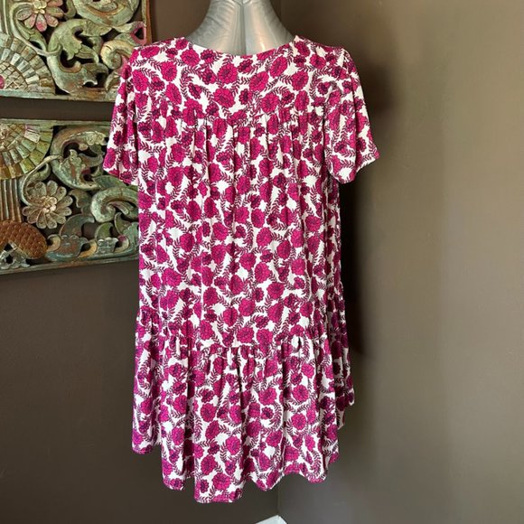 BB DAKOTA Pink Berry Floral Dress - NWT - Picture 5 of 7